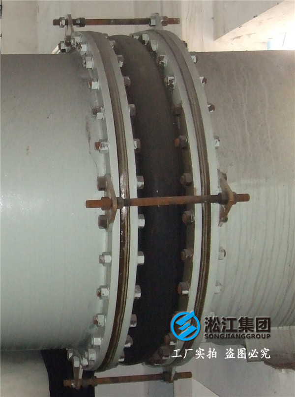 橡膠軟接頭安裝方法根據(jù)安裝位置改變