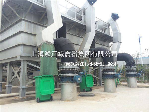 泰興橡膠接頭，污水處理廠橡膠接頭，泰興污水處理廠橡膠接頭